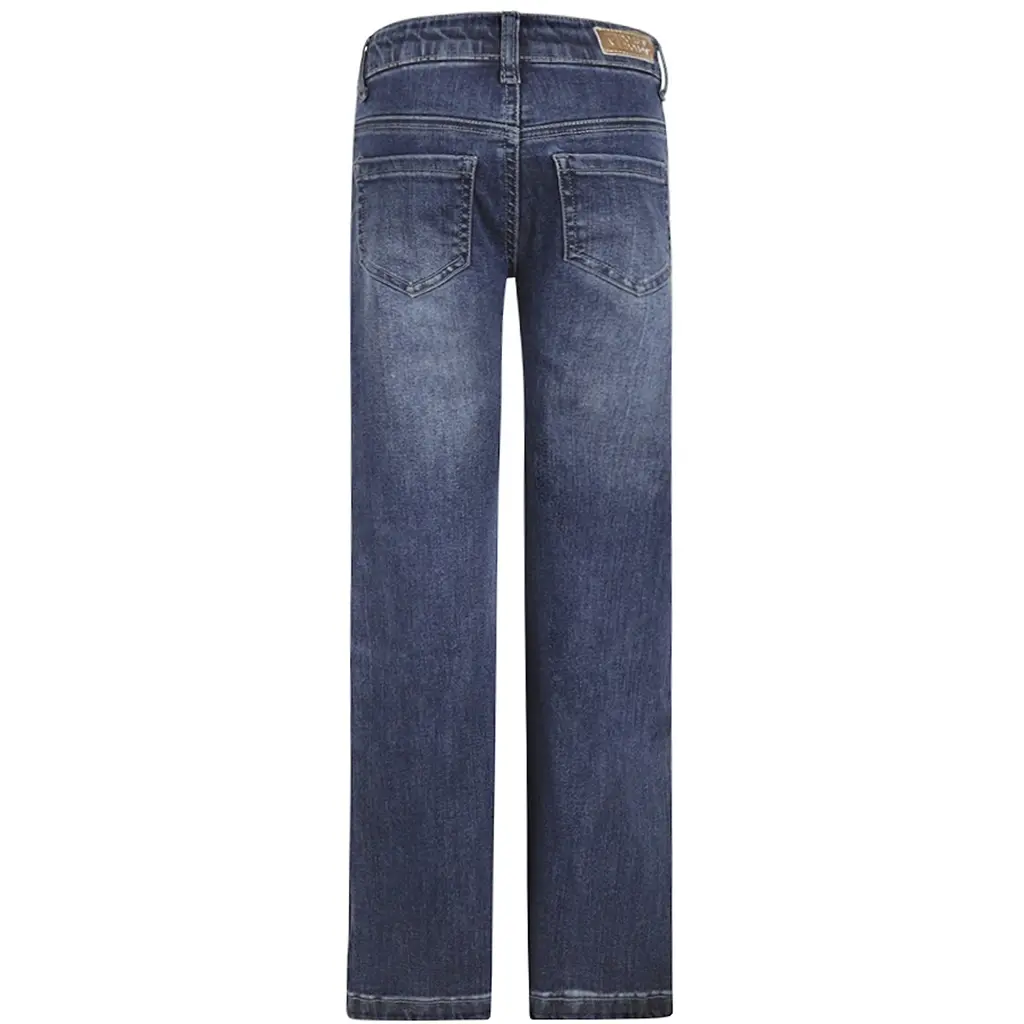 Spijkerbroek wide fit (blue jeans)