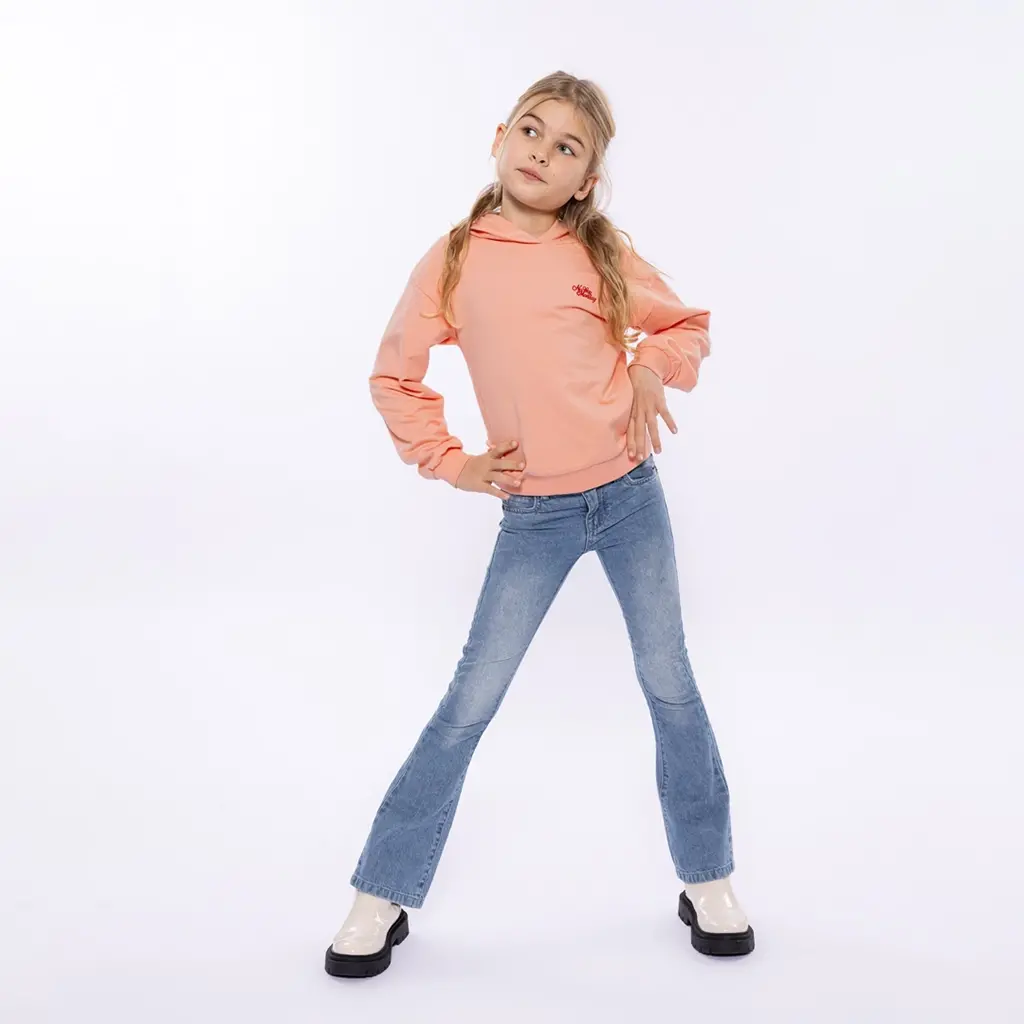 Spijkerbroek flared (blue jeans)