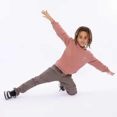 Trui hoodie (faded red)