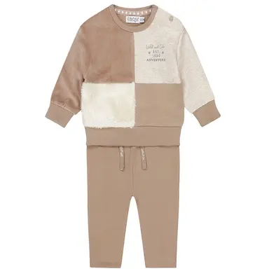 Tweedelige set (faded brown)