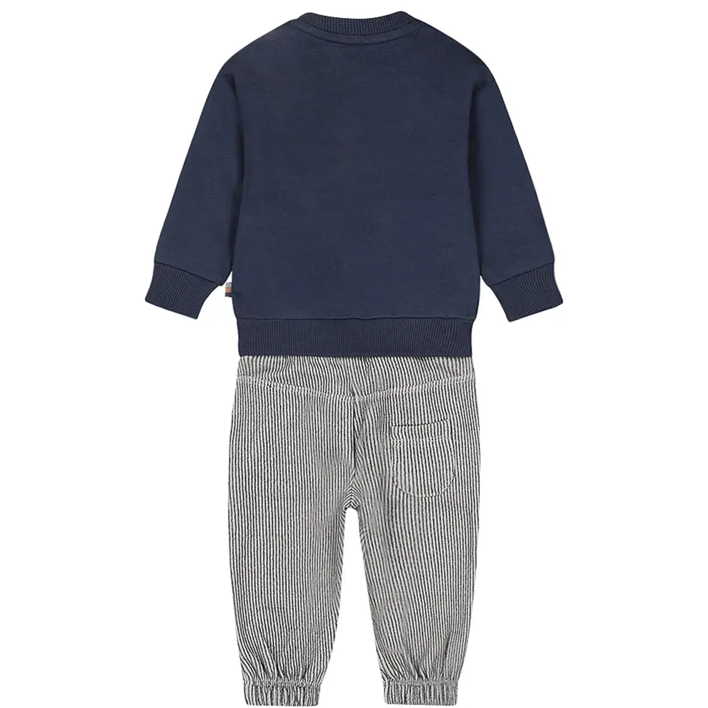 Tweedelige set (navy)