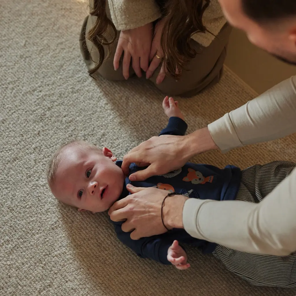 Tweedelige set (navy)