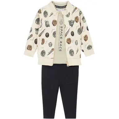 Driedelige set (pebble)