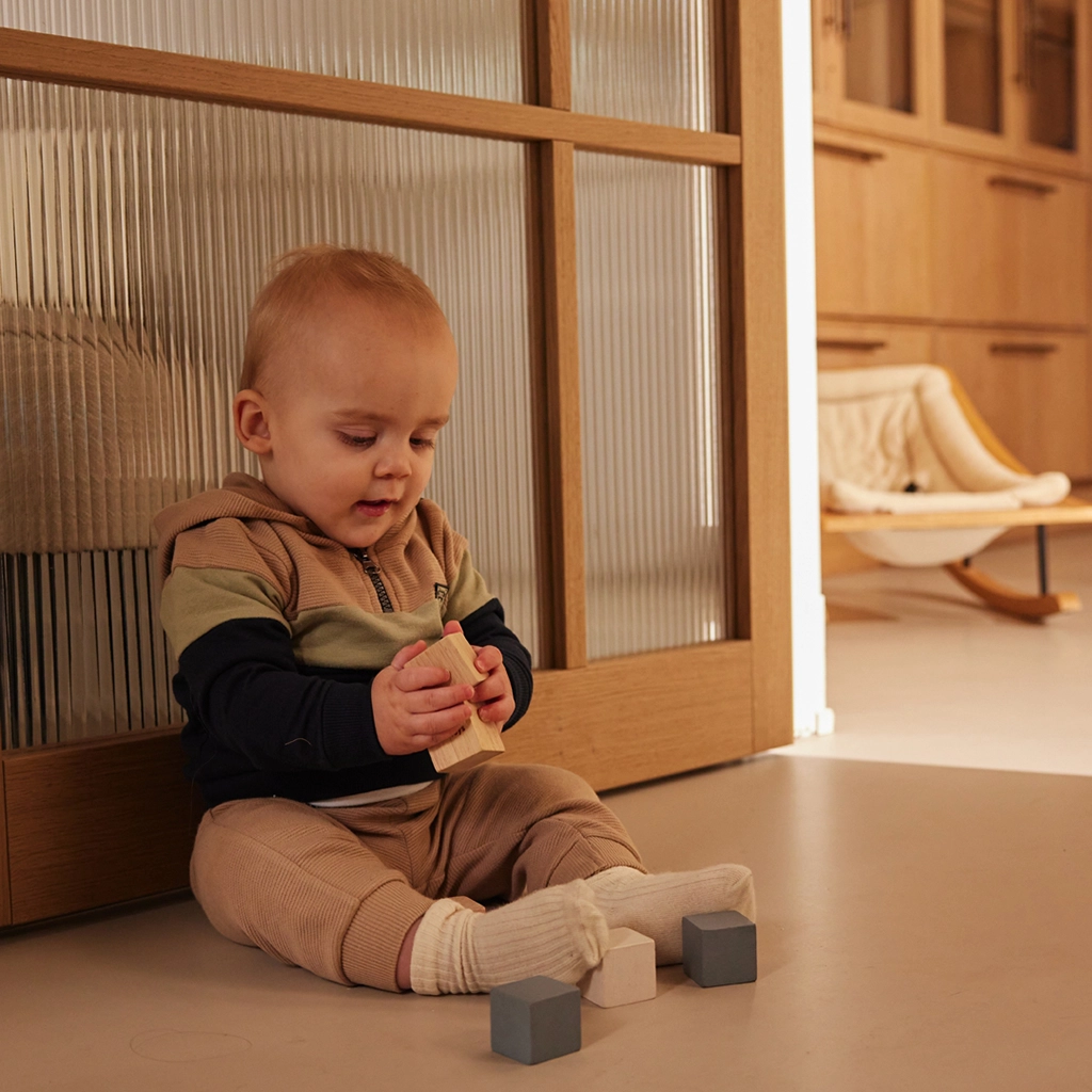 Dirkje-collectie Tweedelige set (beige grey)