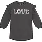Daily7 Jurk trui glitter sweat (phantom)