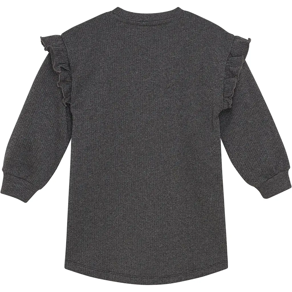 Jurk trui glitter sweat (phantom)