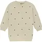 Daily7 Jurk trui sweat (sandshell)