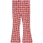 Daily7 Broek badstof flared heart (pale mauve)
