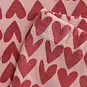 Daily7 Broek badstof flared heart (pale mauve)