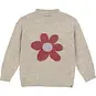 Daily7 Gebreide trui flower (pale mauve)