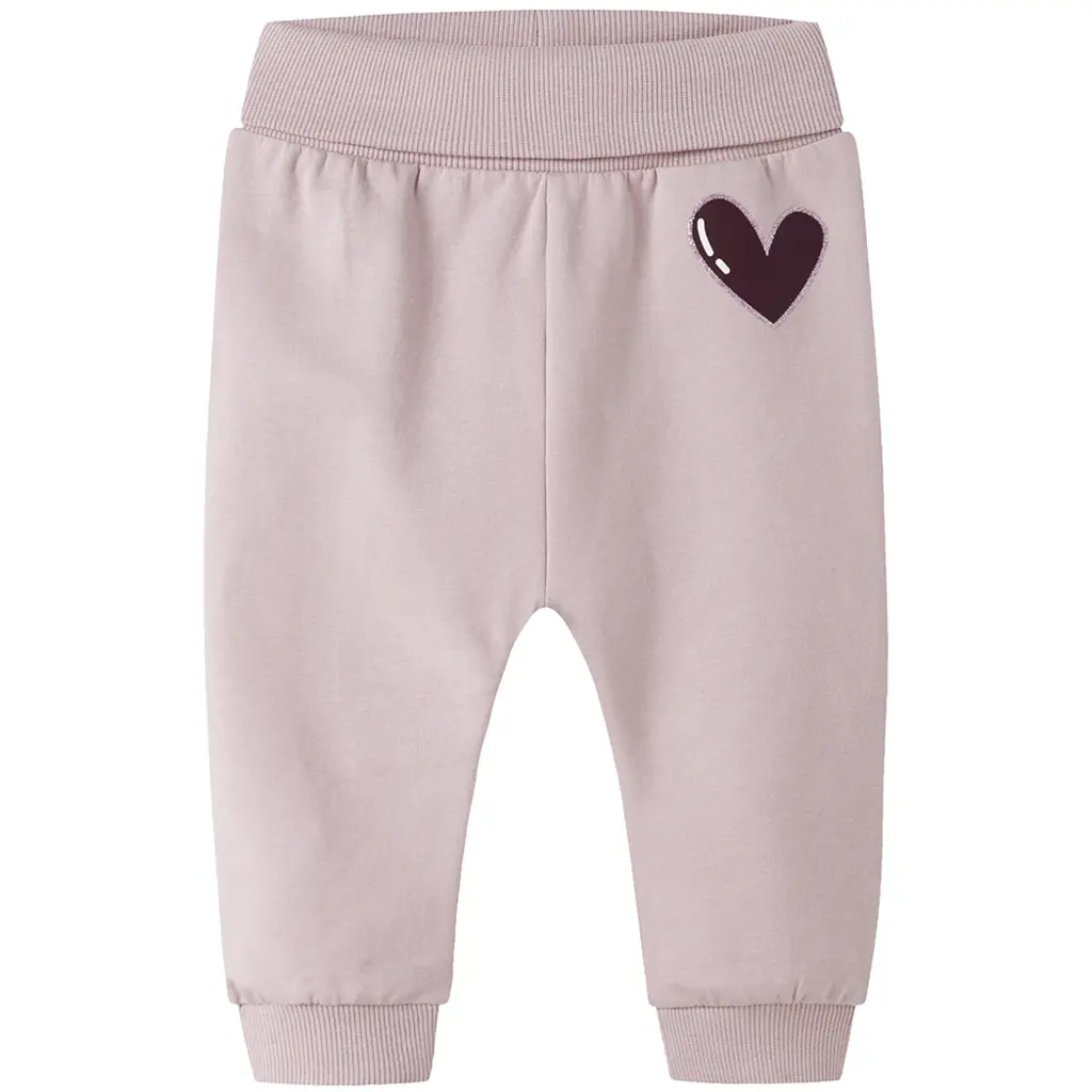 Joggingbroekje Vrillie (burnished lilac heart)