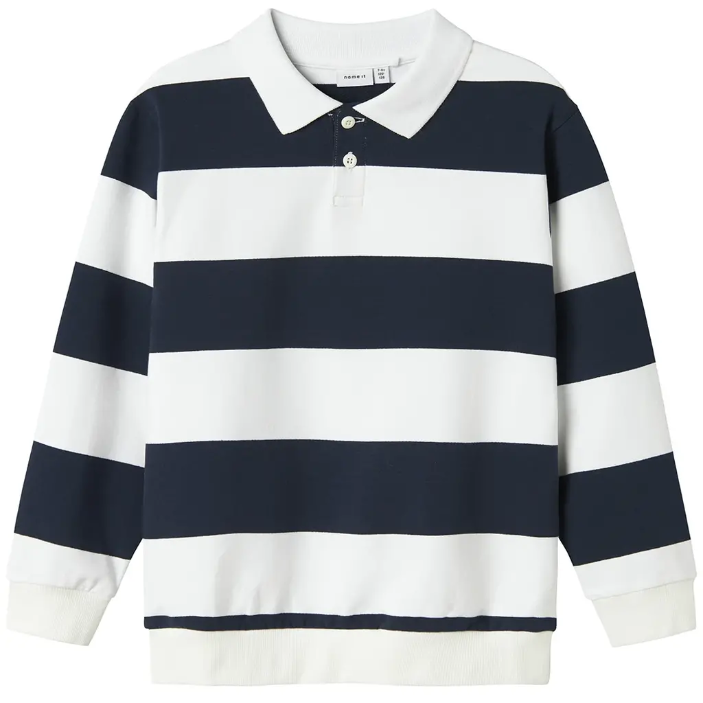 Trui polo Leopold (bright white)