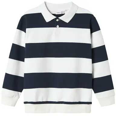 Trui polo Leopold (bright white)