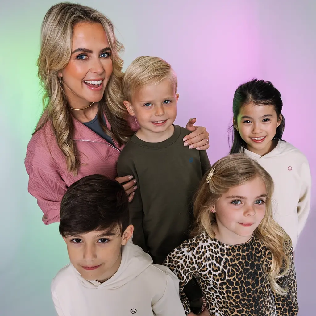 Trui hoodie Zeeger (white merble)