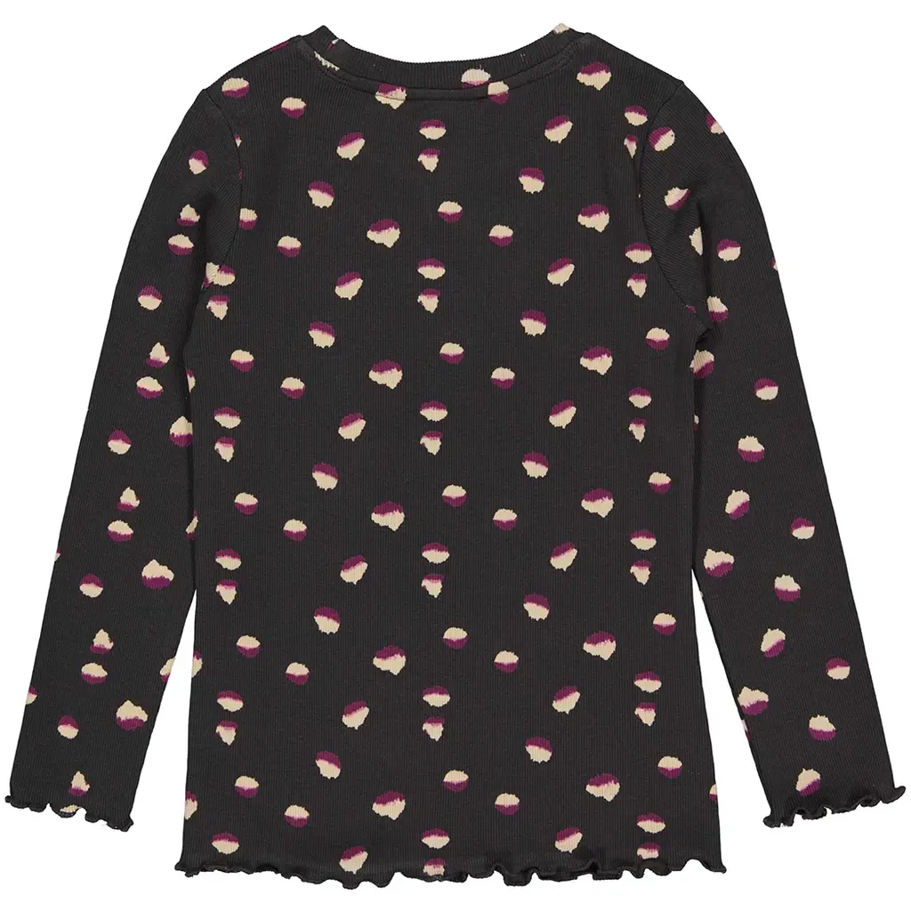 Longsleeve Zala (aop black animal)