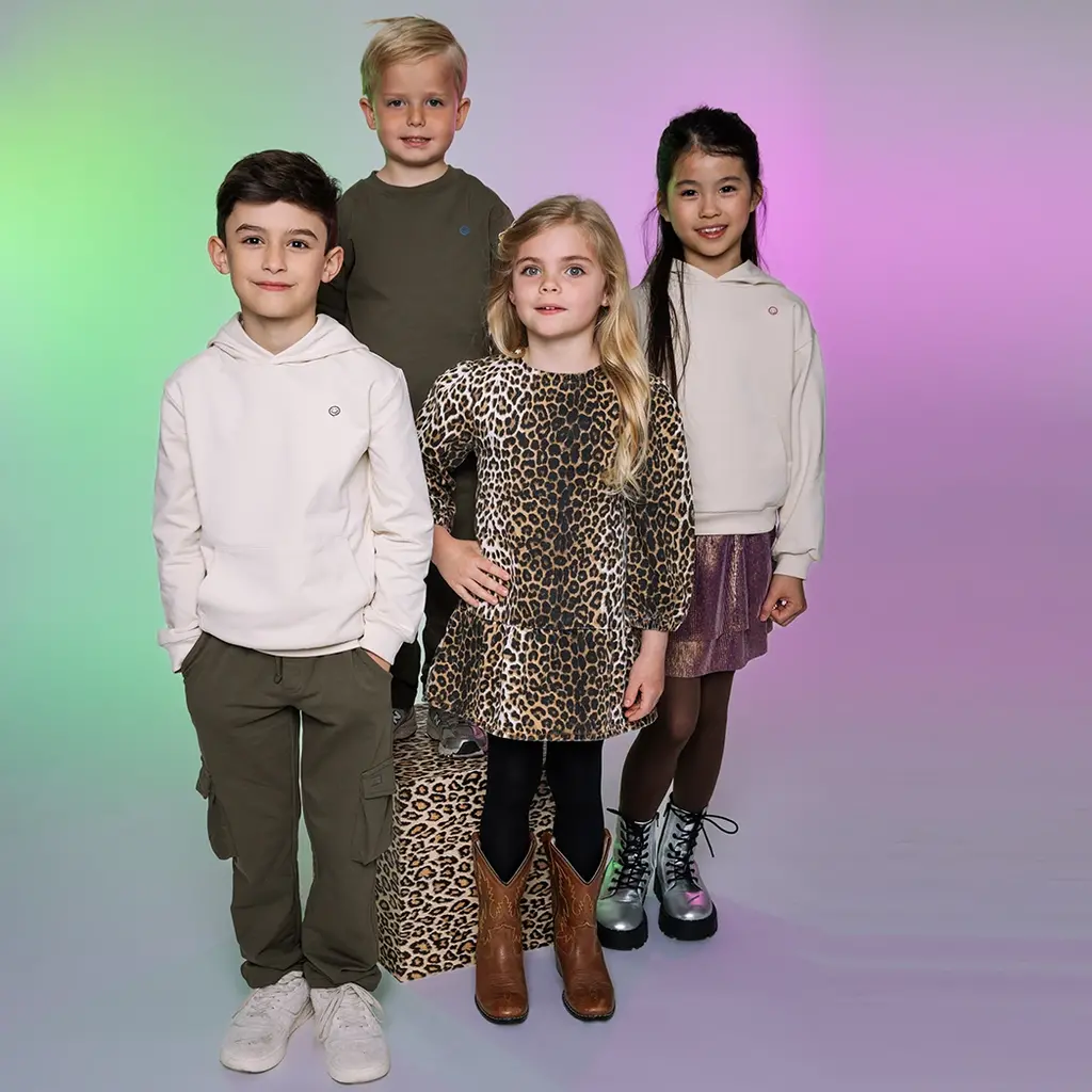 Jurk Zaffi (aop brown animal)