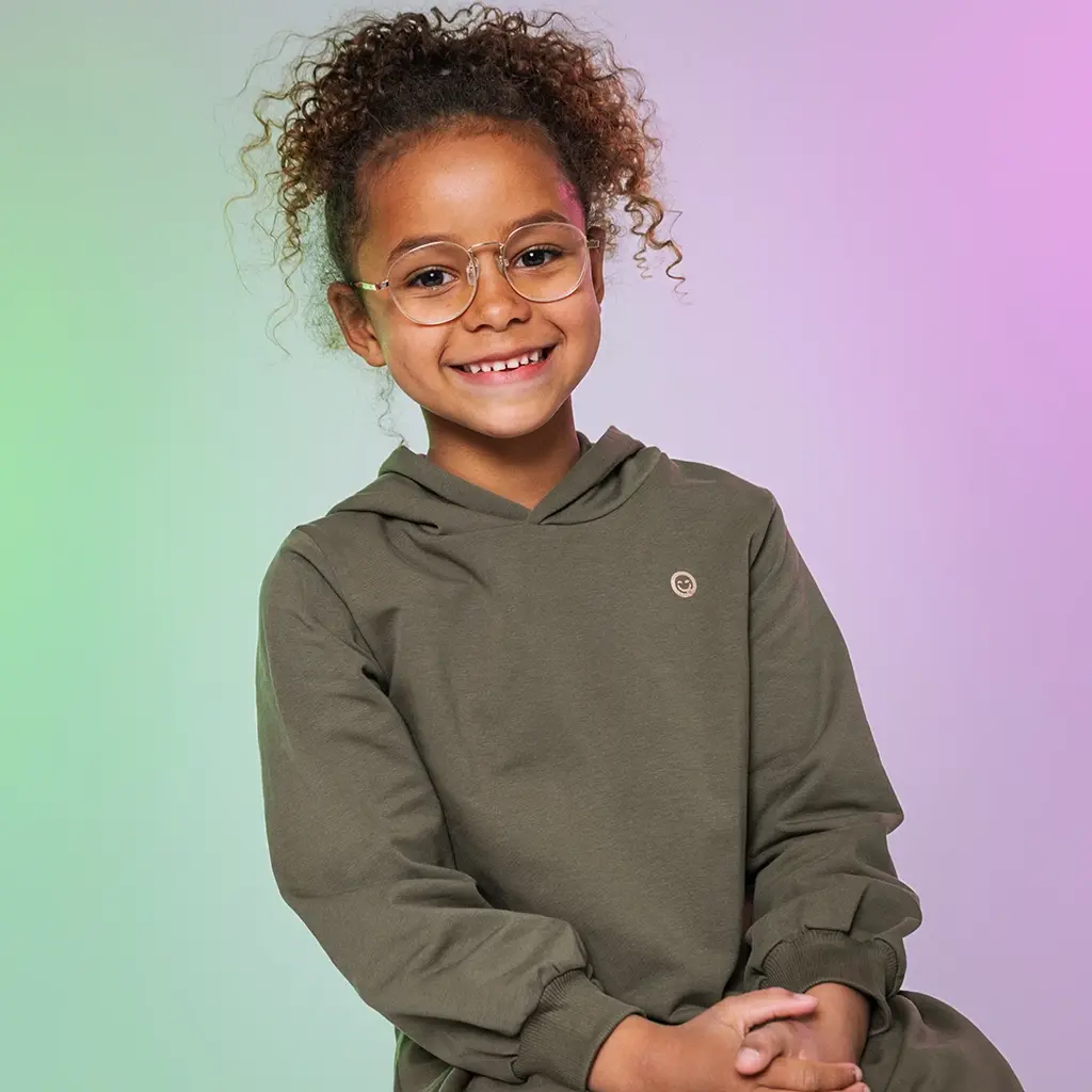 Jurk hoodie Zaina (army green)