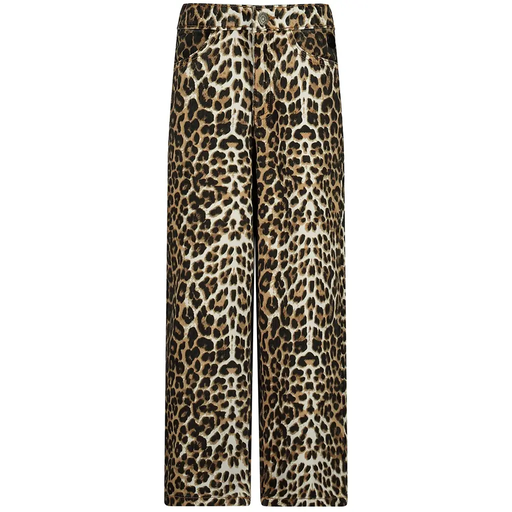 Broek Zerdi (aop brown animal)