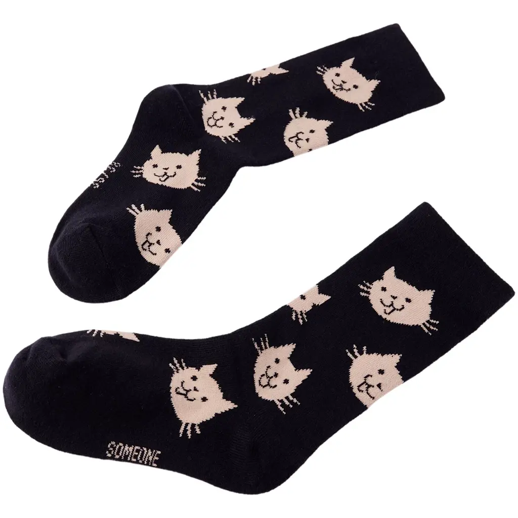 Kniesokken Rita (black)