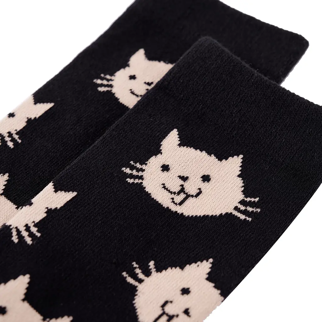 Kniesokken Rita (black)