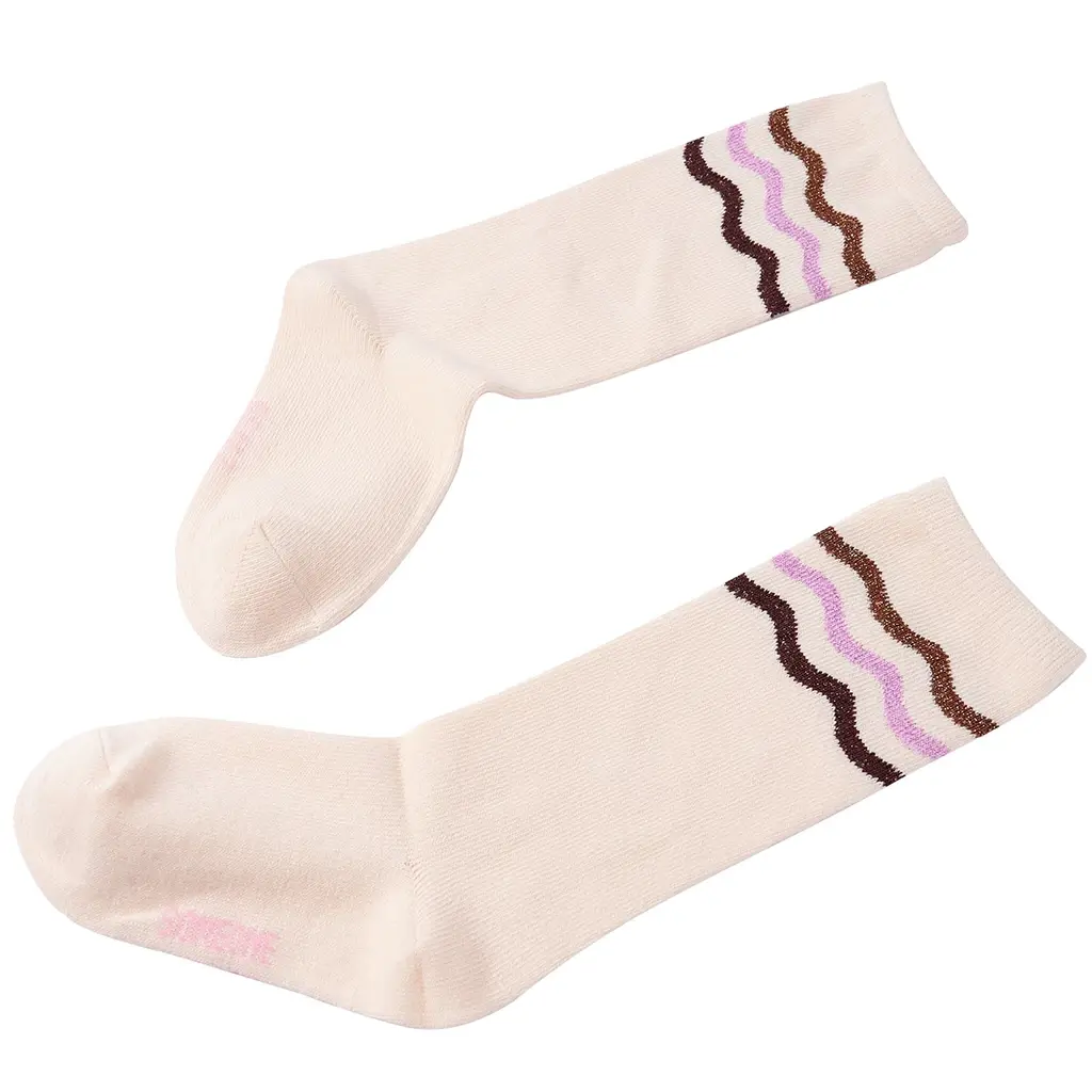 Kniesokken Rita (dark ecru)