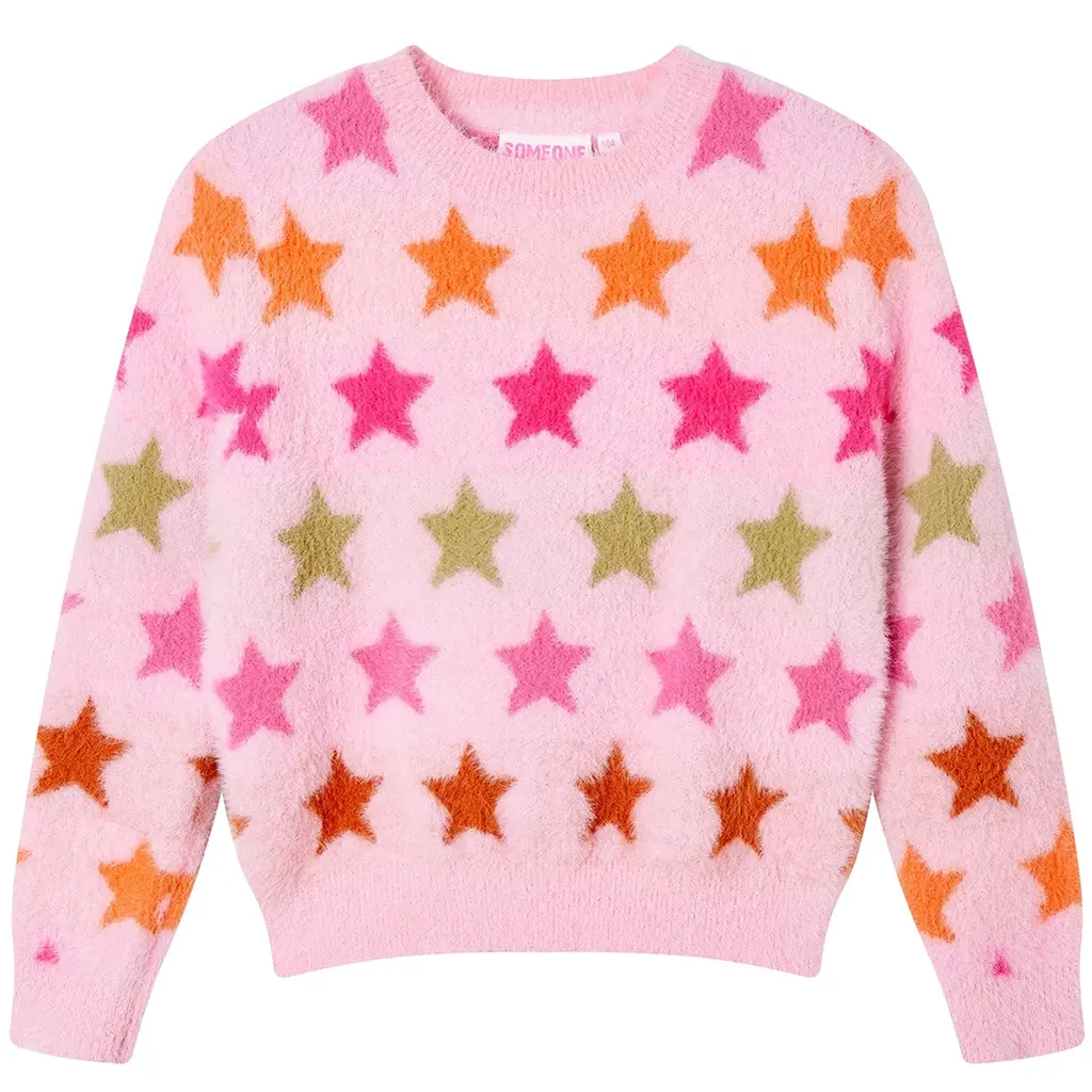 Zachte trui Daphne (light pink)