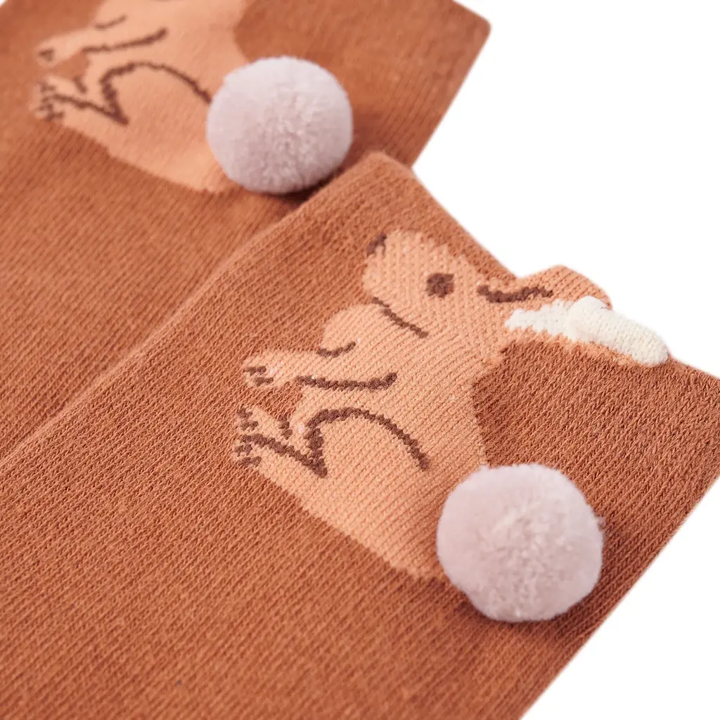 Kniesokken Rita (cognac)