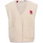 Looxs Gilet teddy (dove white)