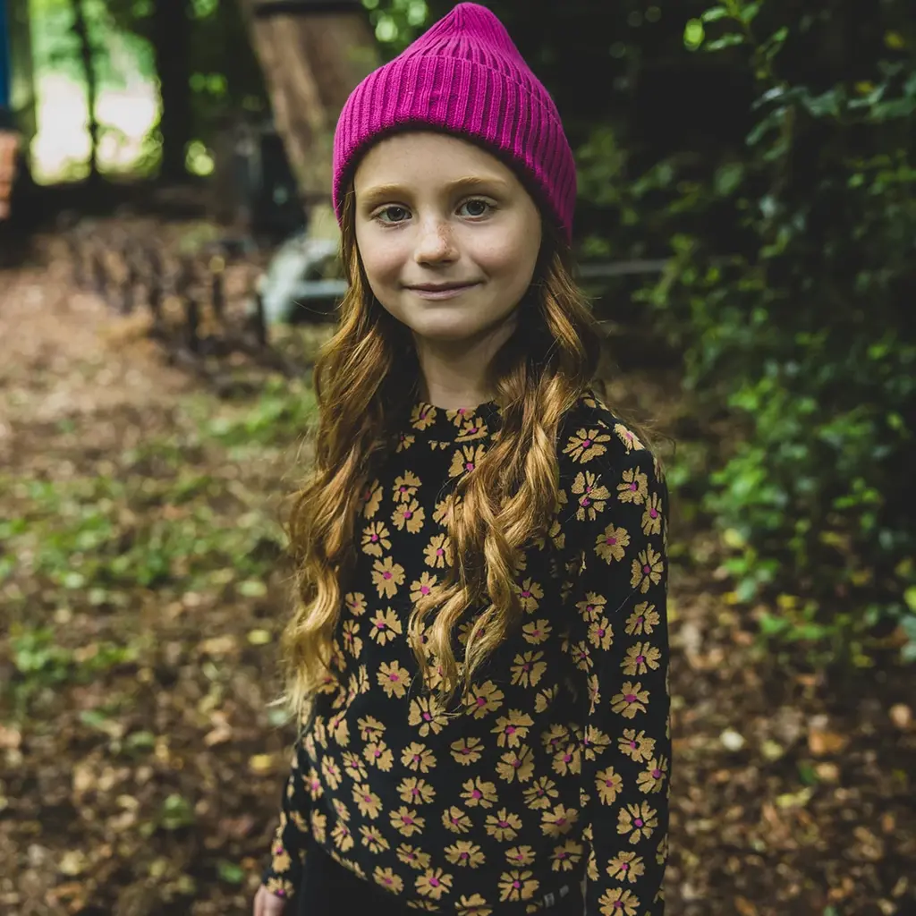 Longsleeve velvet (soft winterflower)