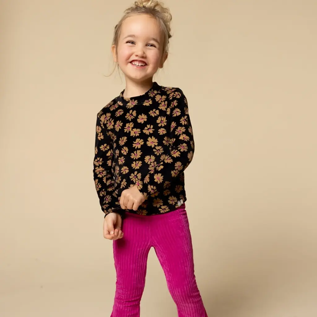 Longsleeve velvet (soft winterflower)