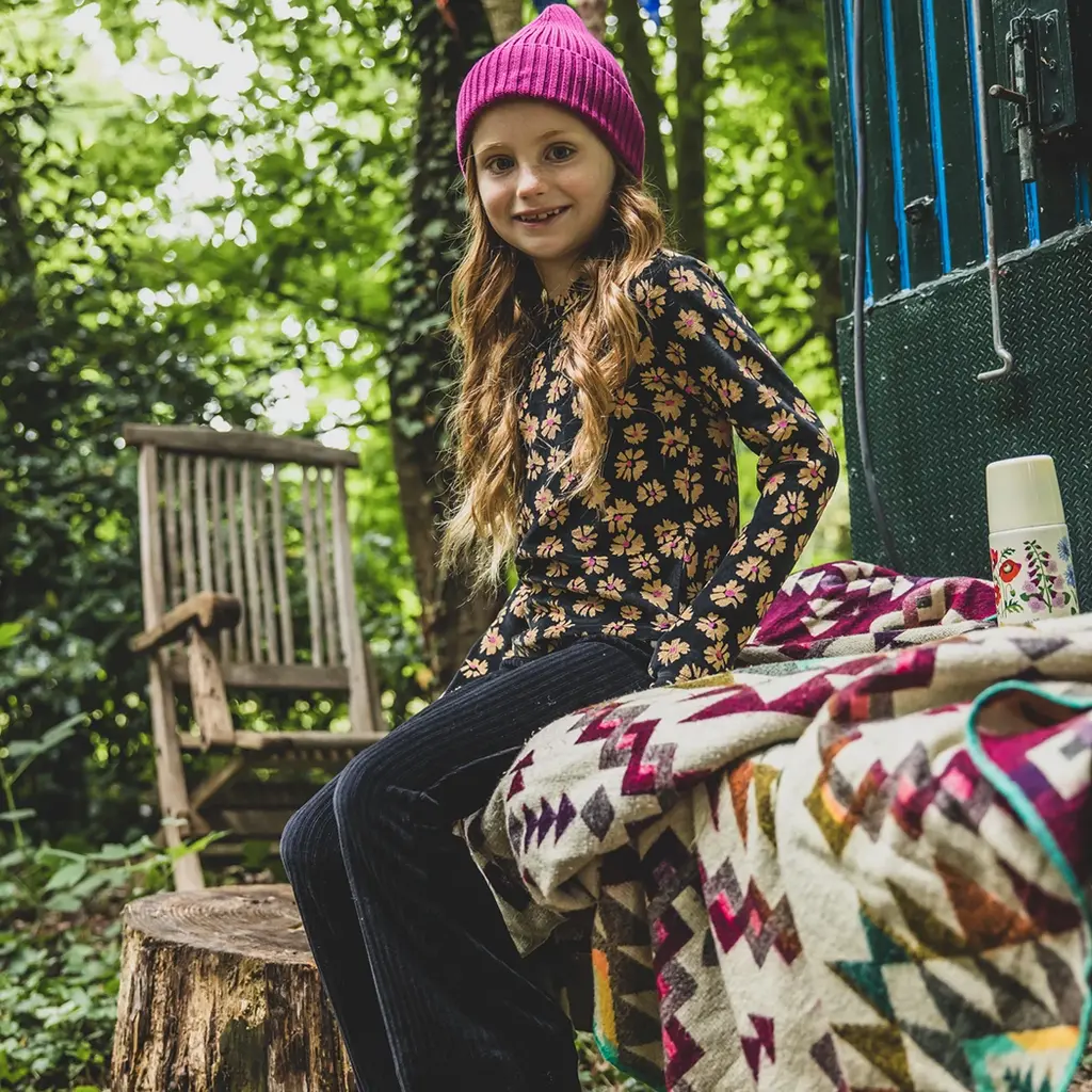 Longsleeve velvet (soft winterflower)