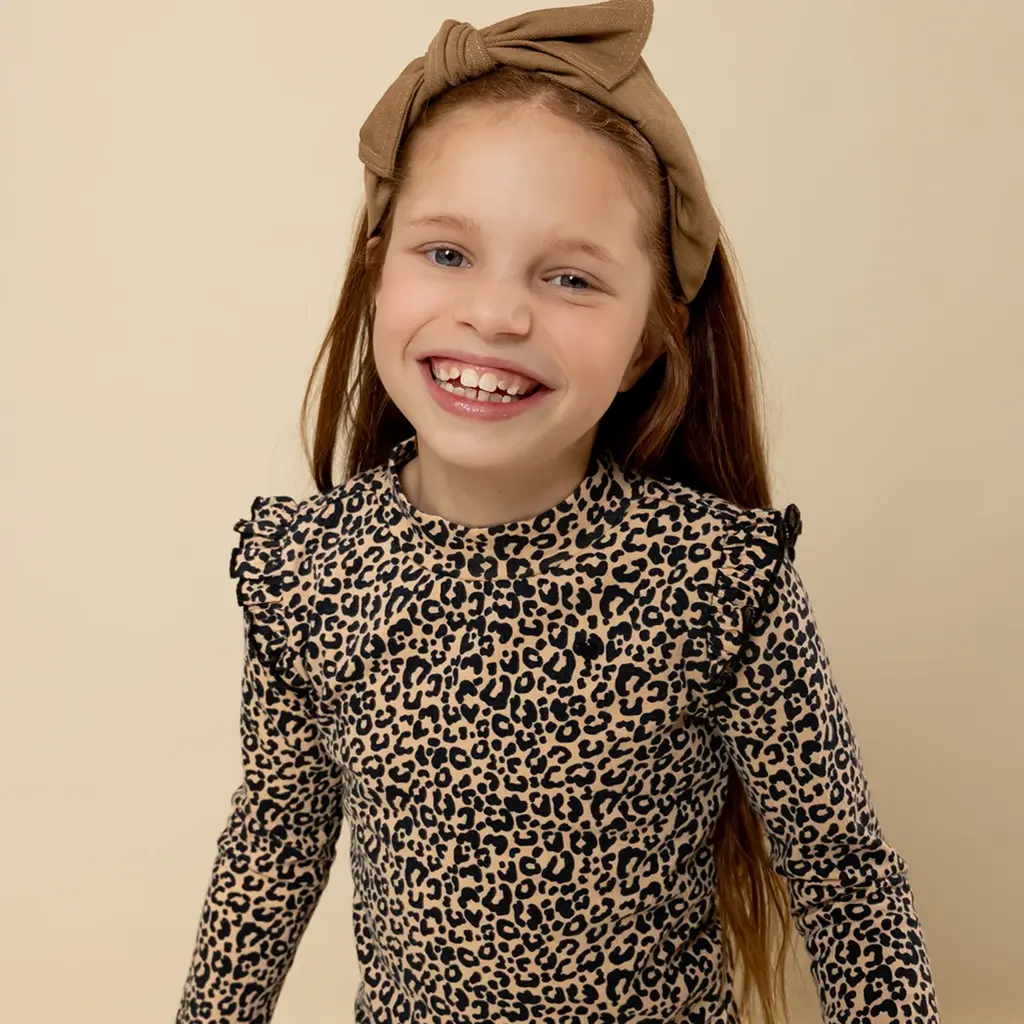 Longsleeve (sandy leopard)