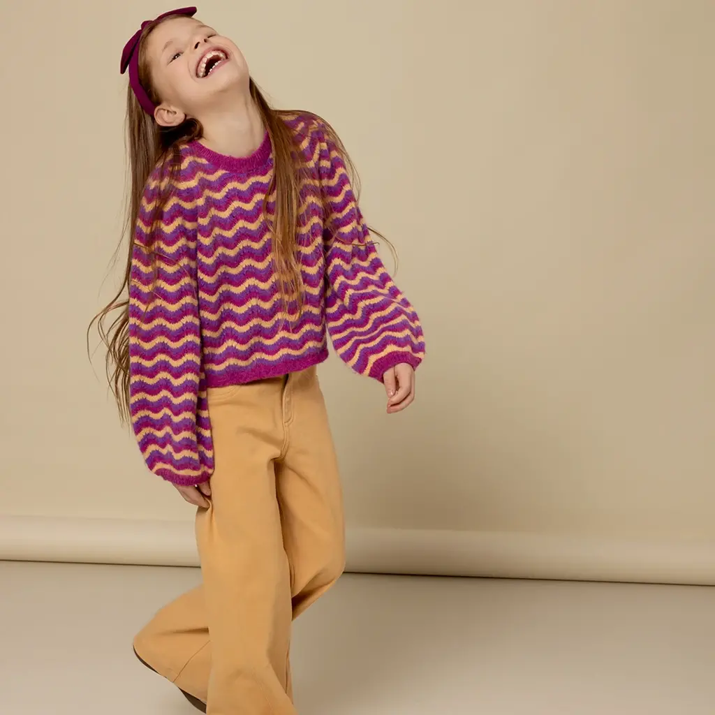 Spijkerbroek wide fit (vanilla)