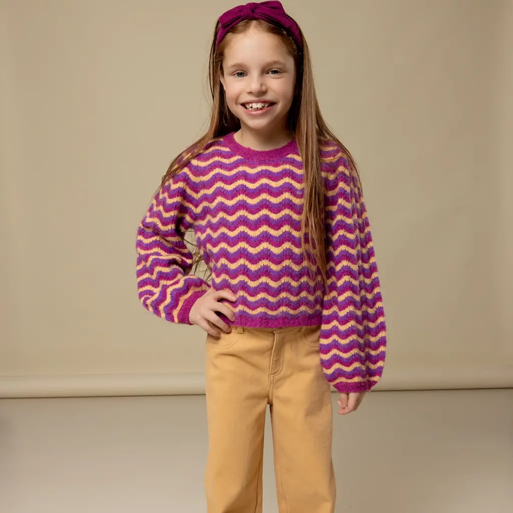 Spijkerbroek wide fit (vanilla)