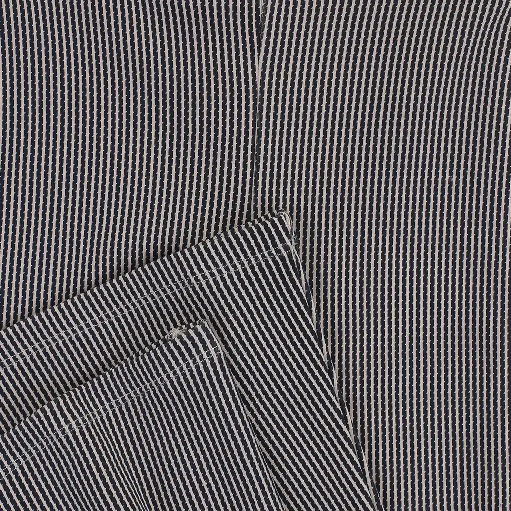 Broek flared (mini stripe)