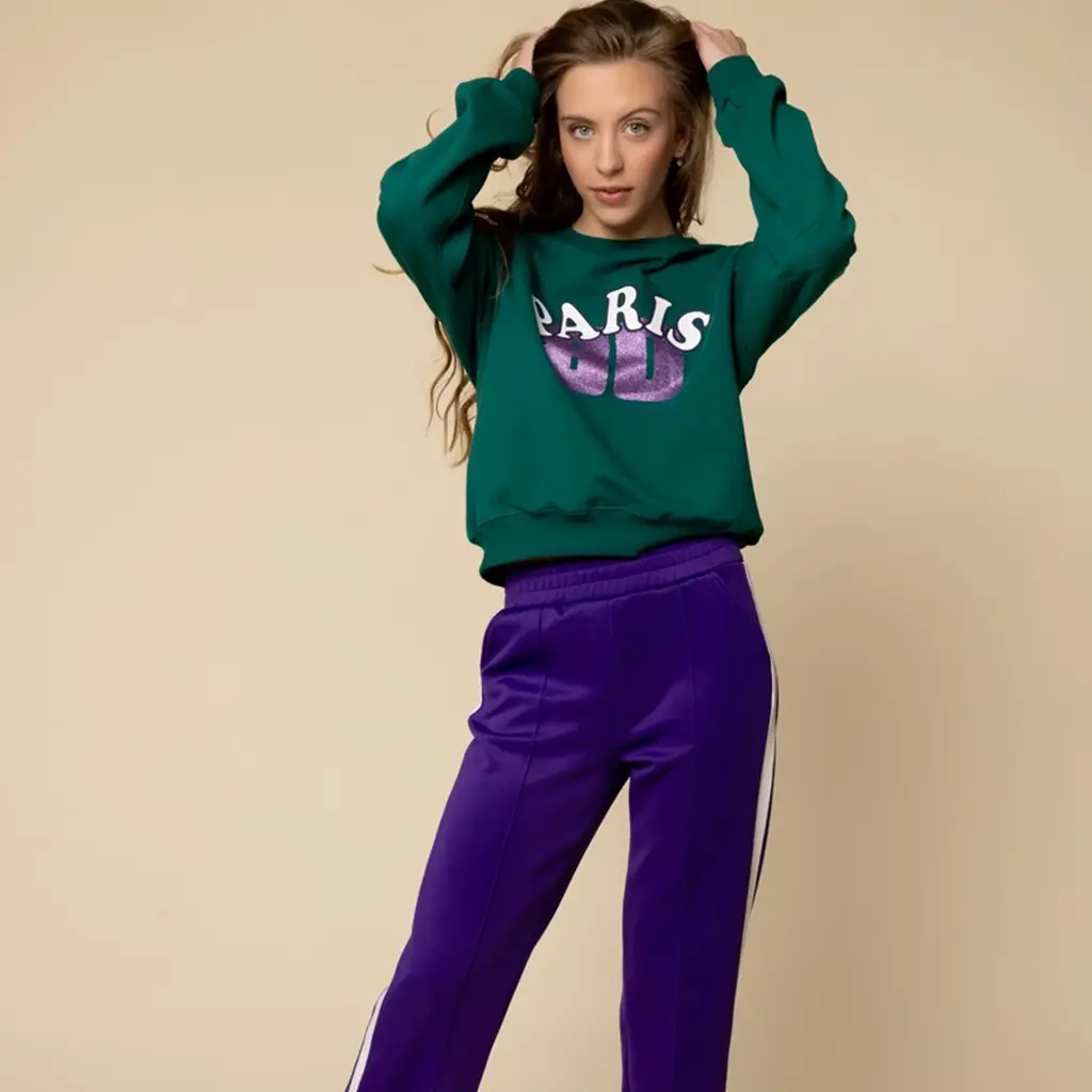 Broek shiny (violet)