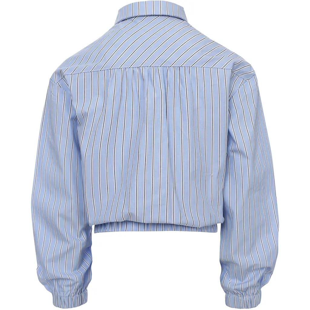 Blouse stripes (blue sky)