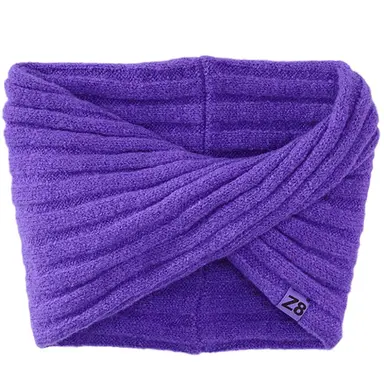 Gebreide sjaal Indi (purple chill)