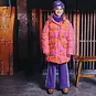 Z8 Gebreide sjaal Indi (purple chill)