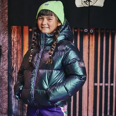 Winterjas Melita (metallic disco)