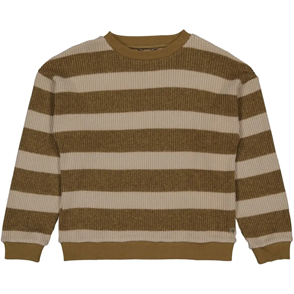 Gebreide trui Vesper (aop sand stripe)