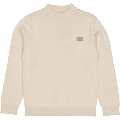 Fijn gebreide trui Viper (oatmeal)