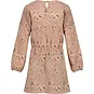 LEVV Jurk Vachel (aop pink leaves)