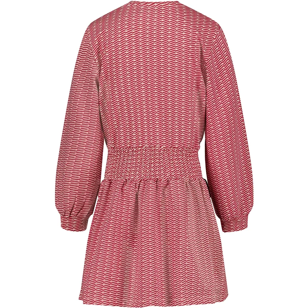Jurk Haia (aop red stripe)