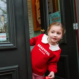 Trui Harriet (cherry red)