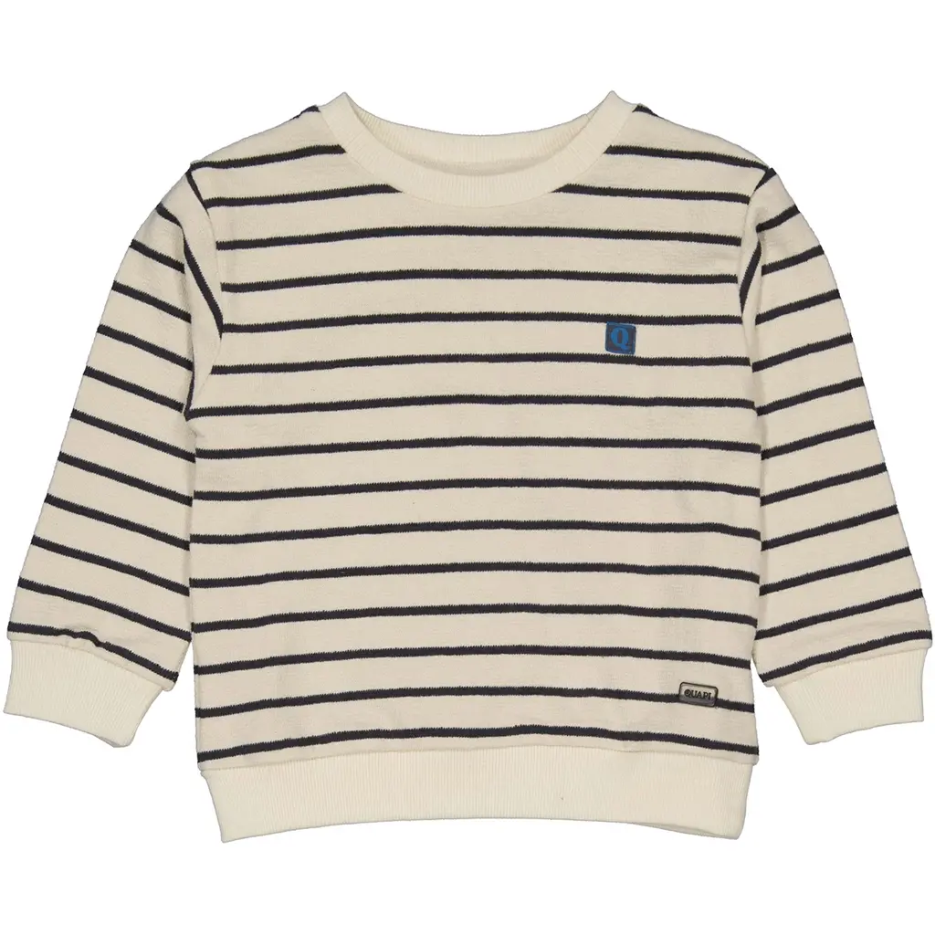 Trui Ilyas (aop grey stripe)