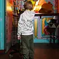 Quapi Trui hoodie Heath (ivory white)