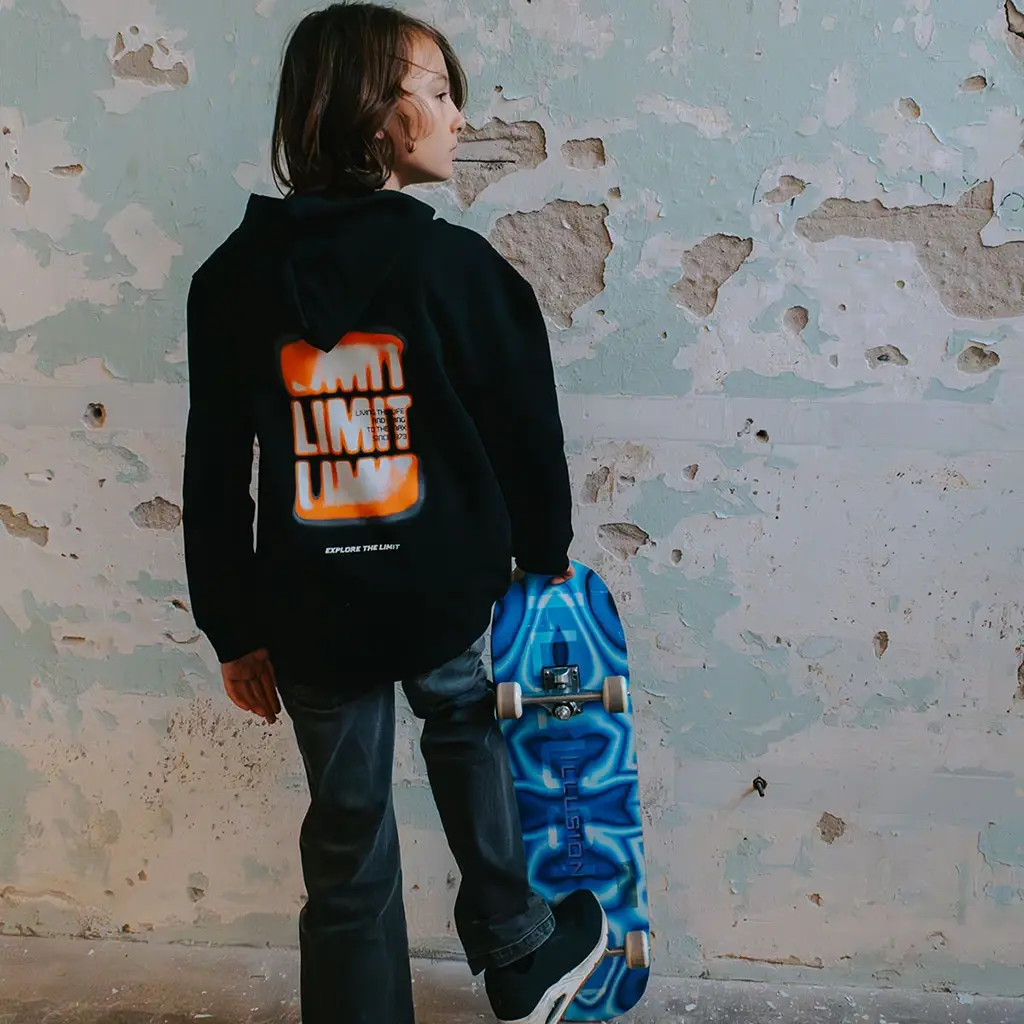 Trui hoodie Nigel (black)