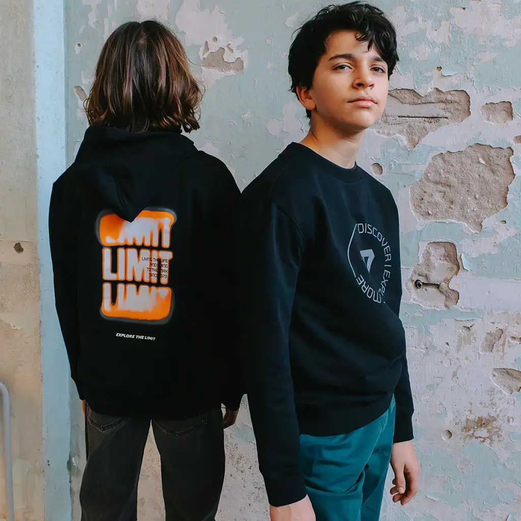 Trui hoodie Nigel (black)