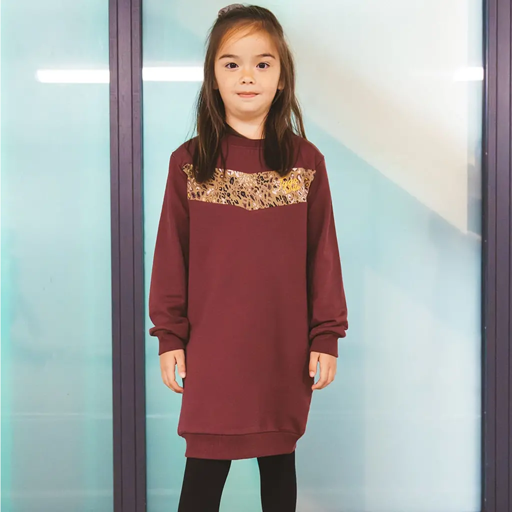 Jurk Demi (maroon)